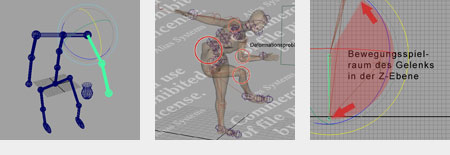 Skeleton and mesh deformation